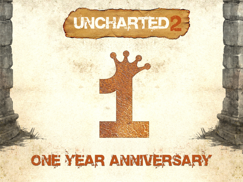 Uncharted 2 Birthday Logo