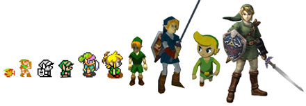 Not link from Zelda, silly!