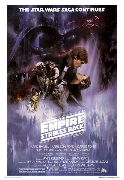 Star Wars Episode V - Tthe Empire Strikes Back Poster