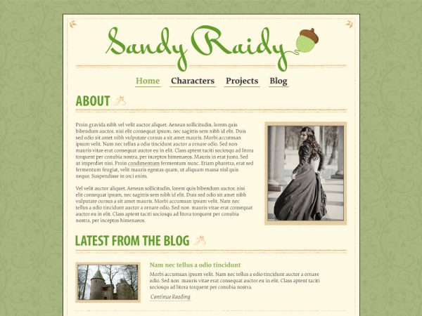 Historical Reenactment Costumes Website