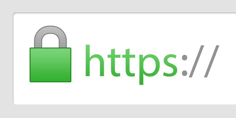 An example of a secure web url